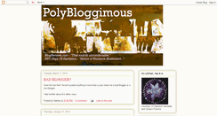 Desktop Screenshot of polybloggimous.com